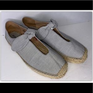 Anthropologie Bernardo Viola Fabric Espadrilles 9